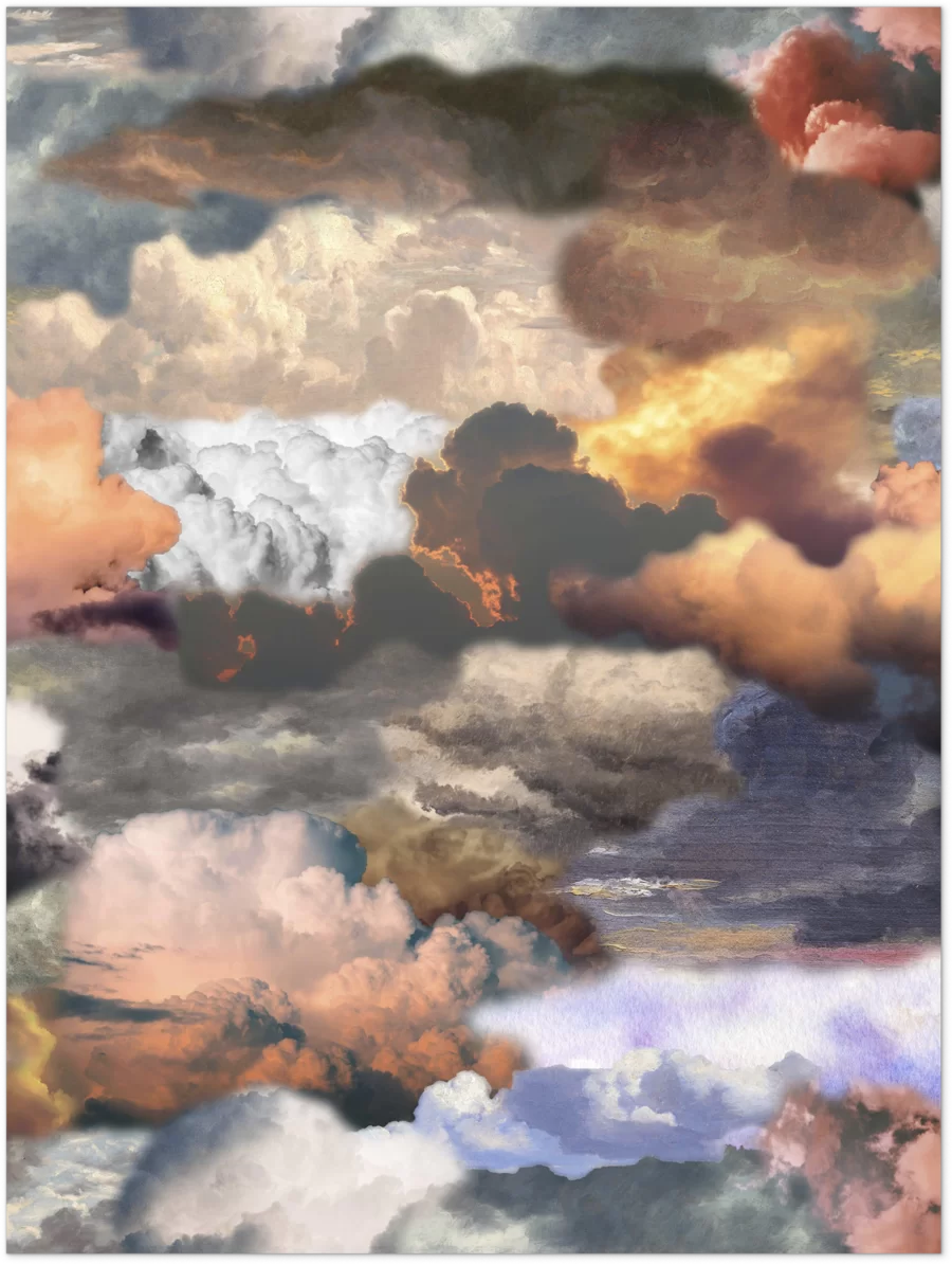 Carpet Walking on Clouds Portrait Dusk